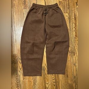 NWOT Brown Jogger Pants